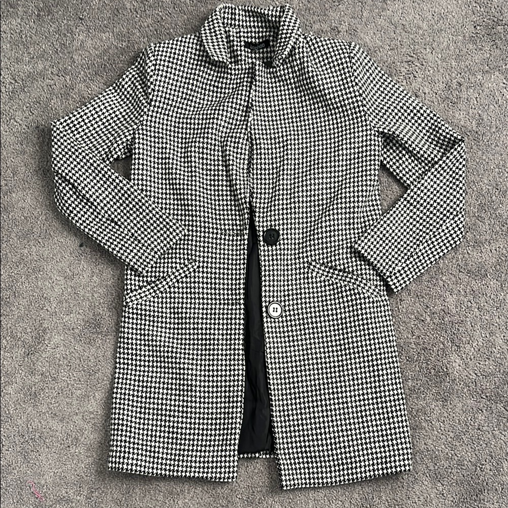 Long Patterned Coat for Women